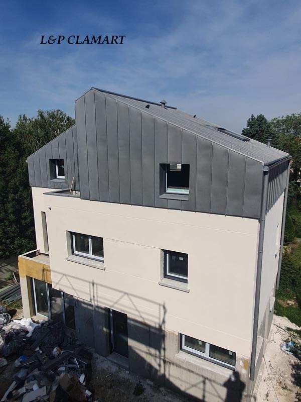 Combles en zinc Créteil
