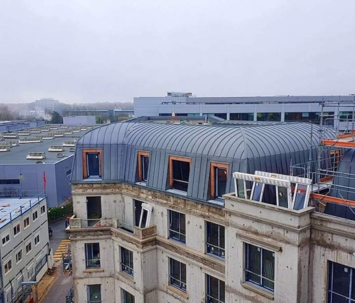 Chantier couverture  Créteil