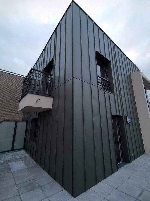 Façade zinc Créteil