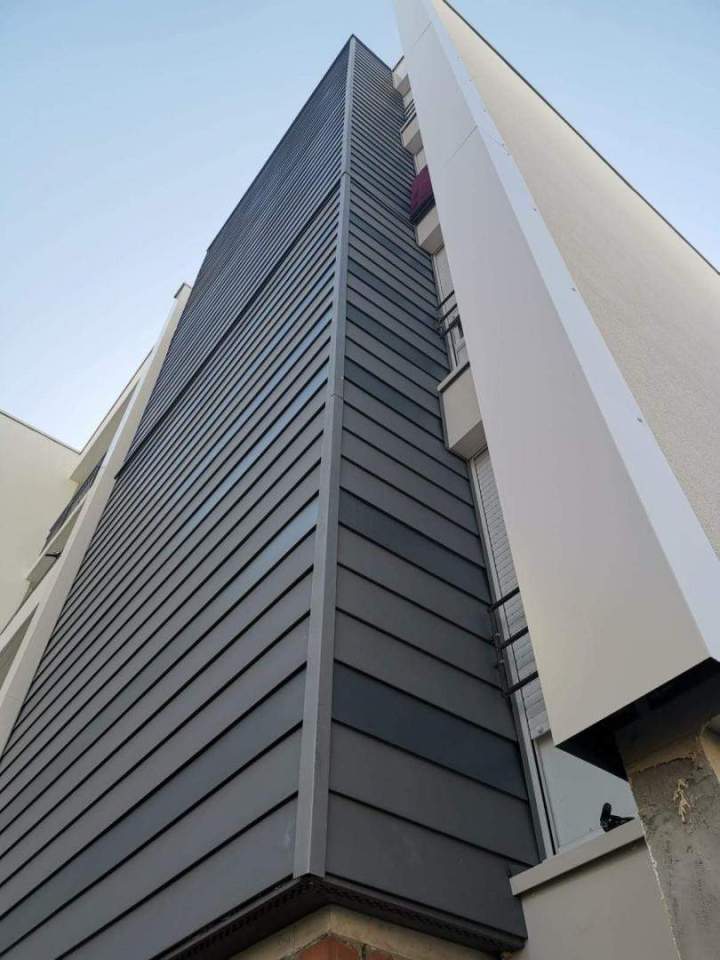 Projet de rénovation de façade professionnelle à Créteil