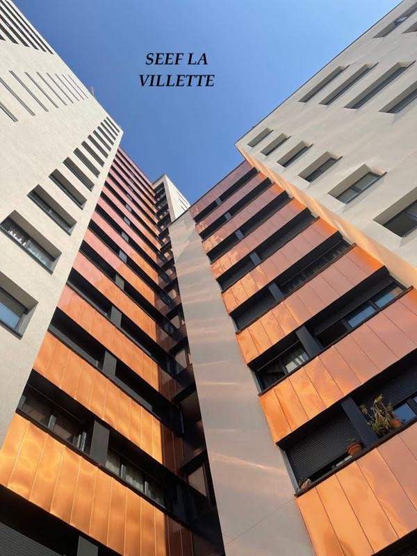 Façade moderne Créteil