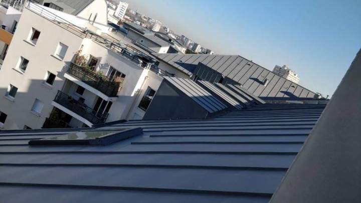 Toiture zinc Créteil